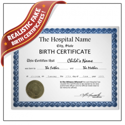 Buy Birth Certificate Online