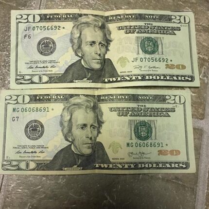 Rare 20 Dollar Bills
