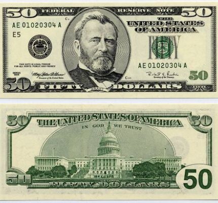 50 dollar bills