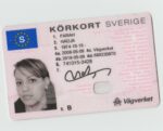 Swedish drivers license Körkort